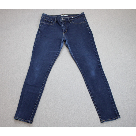 Levi's Jeans Women Size 32 x 30 Blue 311 Shaping Skinny Stretch Mid Rise - Picture 1 of 9